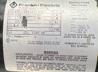 4101020413 / 1725 RPM MECH VACUUM PUMP,  1/3 HP  / FRANKLIN ELECTRIC