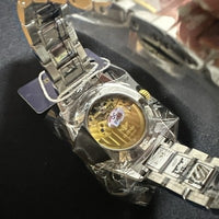 Oupinke BlackSkeleton Tourbillon Luminous Formal Automatic Mechanical Wristwatch