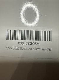 OLEVS Men Watch Mechanical Skeleton, Moon Phase, Silver Face, Gold/Silver Band
