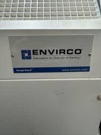 ENVIRCO Model 10850 Portable HEPA Air Filtration Unit Cleanroom Air Purifier 115