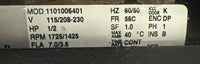 Vacuum Barrier Vbc 11-D 2004A Integrated Diffusion Pump 1/2hp 115/208-230v-ac
