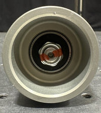 Industrial Steel Conveyor Roller w/Hex Shaft & Threaded End Bearing Roller ~12”