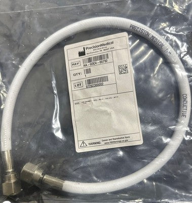 NewPrecision Medical HA-U3C4-00792 Medical Vacuum Conductive Hose Assembly White