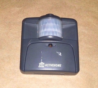 X10 Active Home Active Eye Indoor/Outdoor Motion Sensor Model: MS16A (Grey)