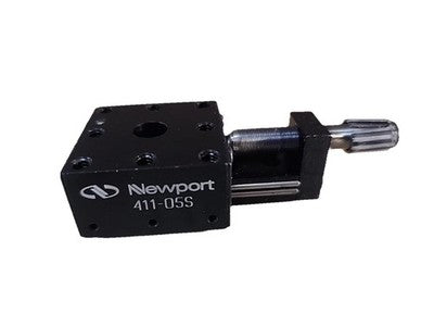Newport 411-05S Miniature Linear Stage, Ball Bearing, 0.5 in. Travel 8-32