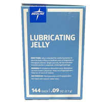 Medline Lubricating Jelly Water Soluble 0.09 oz 144 Ct MDS032273Z