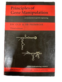 Principles of Gene Manipulation 3rd Ed Old Primrose Genetic Engineering Book