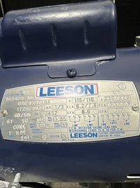 Leeson C4C17DZ18A Dental Lab Wet Model Trimmer 1/3 Horsepower W/ Splash Shield