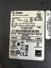 Zebra ZD620 Direct Thermal Label Printer - No Power Supply