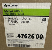 Halyard 47626 Large Drape Reverse Fold 139x190 Sterile 48 Exp 2030