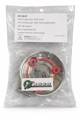 69-87 Chevy GMC Truck Horn Cap Retainer Kit Camaro 69-3632