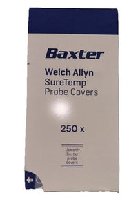 Baxter Welch Allyn Suretemp Thermometer Probe Covers 250x Ref 05031