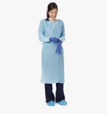 Medline Thumbs Up Polyethylene Gowns NONTH180 – Universal Blue – Box of 15