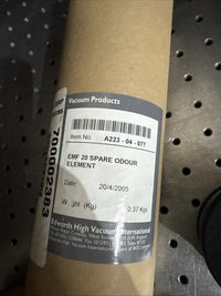 A22304077 or A223-04-077 Odor element for Edwards Vacuum EMF20 Odour