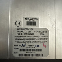 AMX AXR-WAVES WAVESERVER V1.11 WAVE SERVER