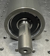 Industrial Steel Conveyor Roller w/ Hex Drive Shaft/Bearings Precision Machined