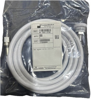 Precision Medical HA-U3C4-01769 Medical Vacuum Conductive Hose Assembly White