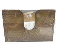 Paper Towel Dispenser Vintage Brown Cozee Bay Countertop Napkin Holder
