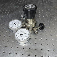 Airgas Stainless Steel Pressure Regulator E11-244D, 3000psi inlet/ack Out
