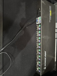 IOGEAR GCS138 KVM Switch VGA, PS/2 for 1-Console to 8-Computers w/Power Adapter