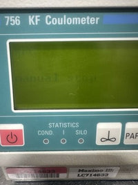 Metrohm 756 KF Coulometer w/ 703 803 Ti Stand Karl Fischer System