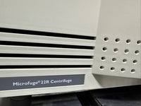 BECKMAN COULTER MICROFUGE 22R CENTRIFUGE Tested Working