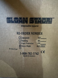 Case Of 50 SLOAN STA-DRI SHOE COVERS KH-400 BRAND NEW