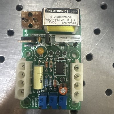 BD LSR II Flow Cytometer Sample Pressure Regulator PCB Pneutronics 12V Valve