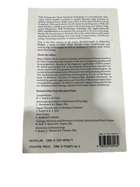 PCR Technology Principles & Applications for DNA Amplification Ehrlich 1989