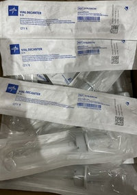 Medline Vial Decanter 6”, REF DYNJDEC06, Qty 50, sterile, single-use