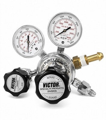 Victor HPT270D-250 High Purity Gas Regulator Dual Stage 3000 PSI