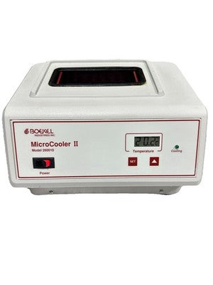 Boekel MicroCooler II 260010 Lab Cooling Block Digital Temp Unit Working