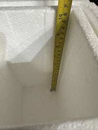 insulated Styrofoam shipping cooler foam container 10x 5 x 5 Inside measure