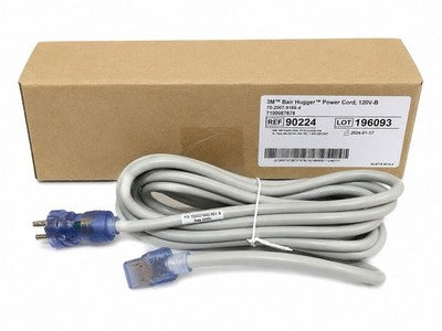 3M Bair Hugger 90224 Power Cord 120V-B REF 90224 New Open Box