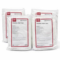 Lot of 4 Medline DYND70670 Vaginal Prep Tray Kit Exp 11/2025