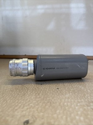 COHU Solid State Camera  Model 4815-5000 W/ Vidicon Lens