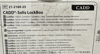 Smiths Medical CADD-Solis LockBox – REF 21-2189-25 With Key Security Housing