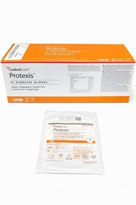 Protexis Polyisoprene Coating Gloves Size 7 Sterile 1 Box of 50 pairs