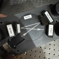 BD Becton Dickerson Yellow Optical System LSR II  w Lens And PMTs