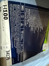 Case of 144 30”x 30” Halyard H100 QUICK CHECK Sterilization Wraps 34176