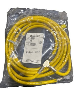 NewPrecision Medical 81-3002-15NC / Q103712 Medical Air Hose Assembly w/ Shutoff