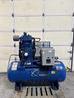 Quincy QR-350 Two Stage 18 HP Reciprocating Air Compressor