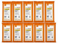 Lot of 10 Medline ReadyPrep CHG 2% Cloths MSC099CHG Exp 2027 6 Wipes Per Pack