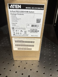 ATEN MASTER VIEW MAX CS1308 8-PORT PS/2-USB KVM SWITCH |010-7584882