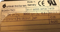 NEW DUNKERMOTOREN BG65X75CI GEAR MOTOR-FREE SHIPPING