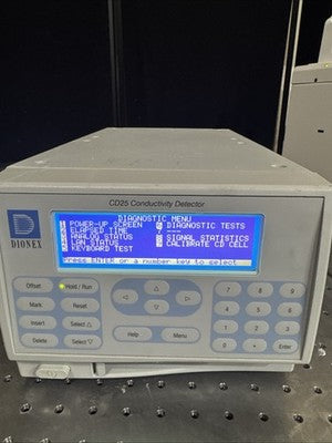 Dionex CD25A Conductivity Detector HPLC Lab Equipment Tested Passes Self Tests