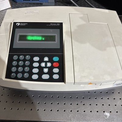 Pharmacia Biotech Ultrospec 2000 UV/ Visible Spectrophotometer