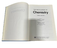The Encyclopedia of Chemistry 3rd Edition Hampel Hawley Van Nostrand HC Book