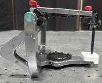 Dental Articulator w/ Mounting Plate & Parts Lab Equipment Adjustable