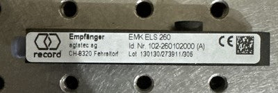 Record EMK ELS 260 Receiver 102-260102000 Record